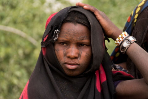 nómadas del lago chad joven fulani