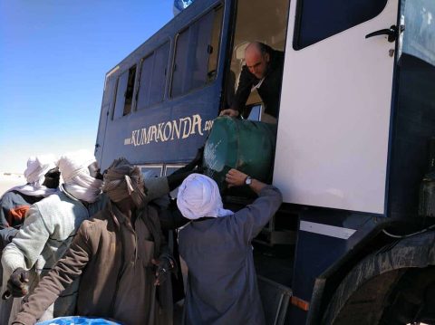 Barriles de gasoil libio