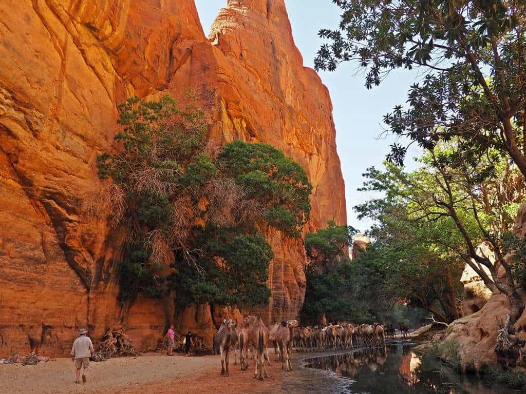 Guelta de Bachikele en Ennedi