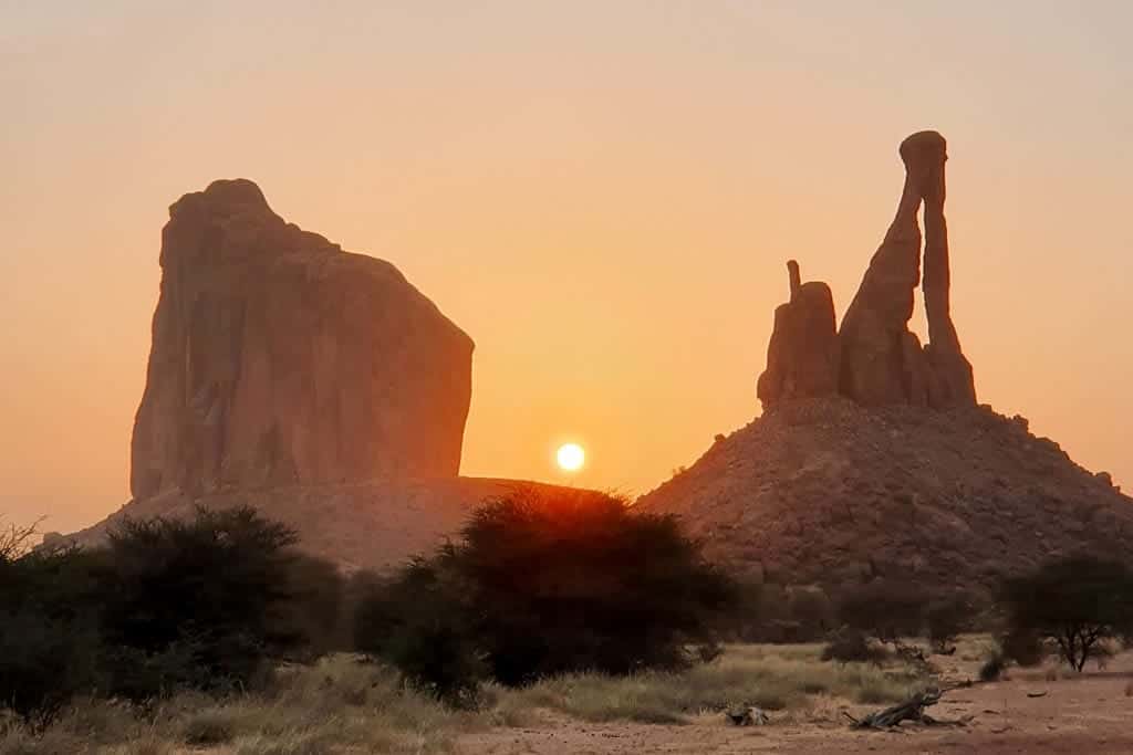 Djoulia arch in Ennedi