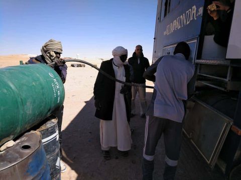 Gasoil libio en Chad
