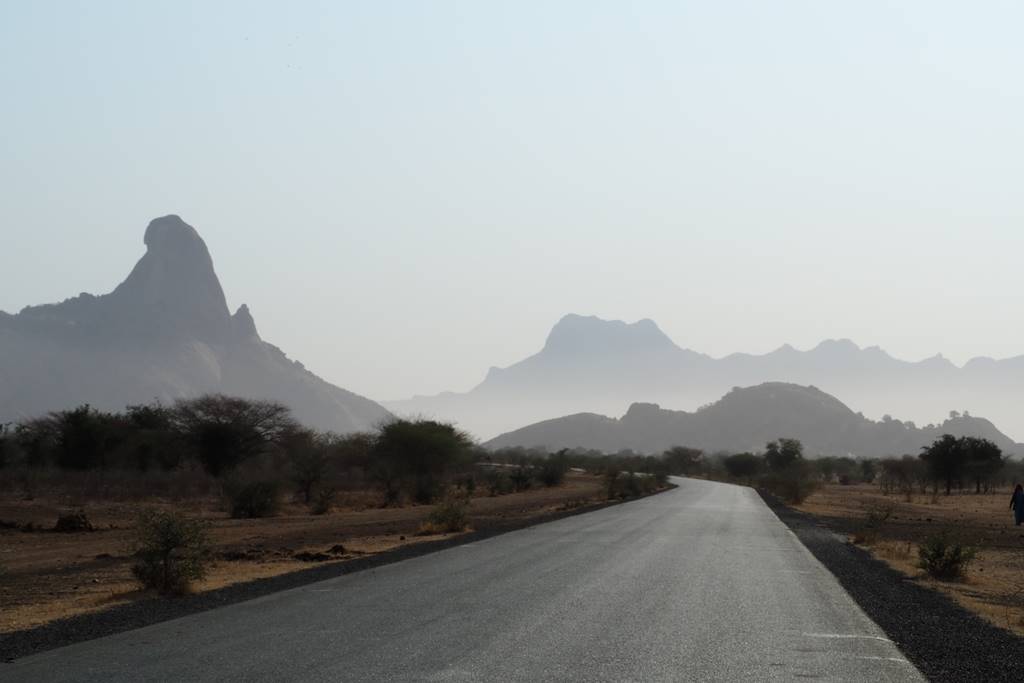 Guera mountains in Chad
