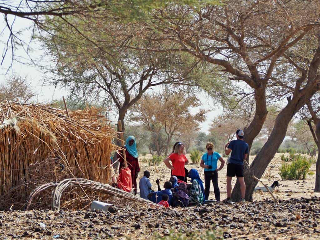 Visita en Massakori Chad