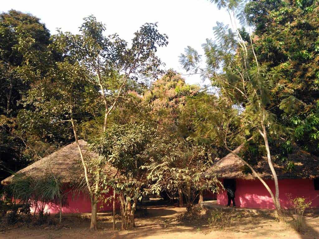 Uanan campamento en Cantanhez Guinea Bissau