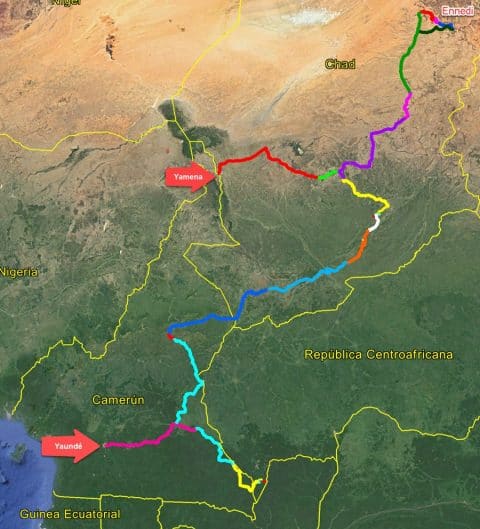Africa overland trip