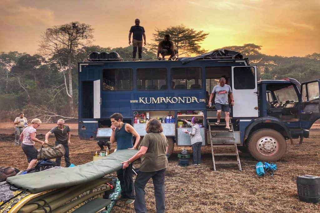 Viaje en Africa en camion