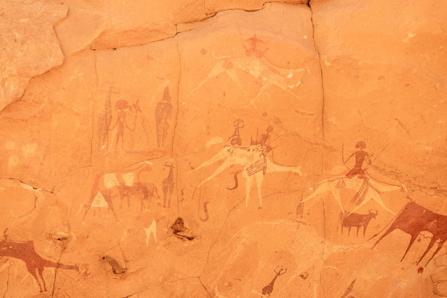 arte rupestre de Ennedi Manda Guele