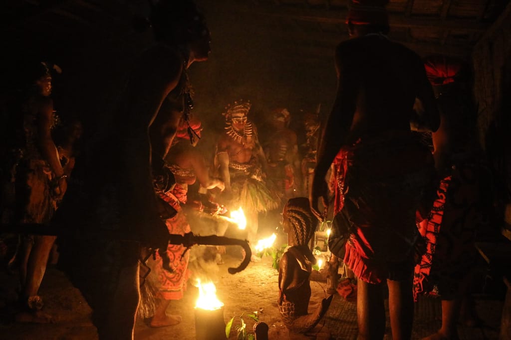 Bwiti ceremony