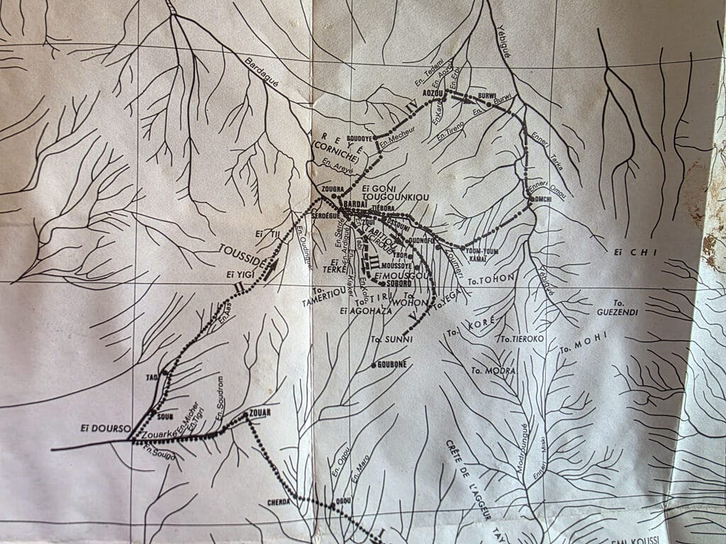 Tibesti Map