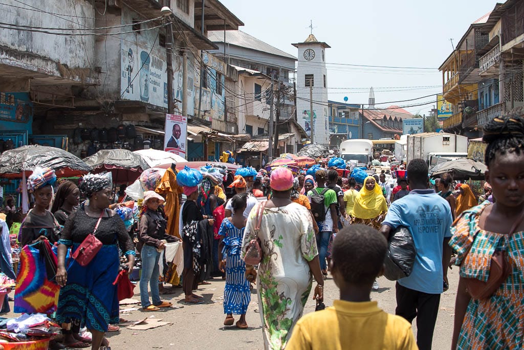 gran mercado de freetown