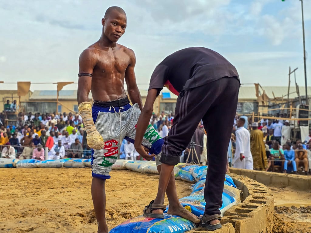 Dambe boxing