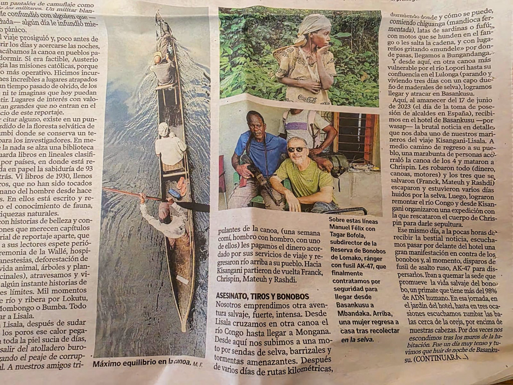 News from the Congo